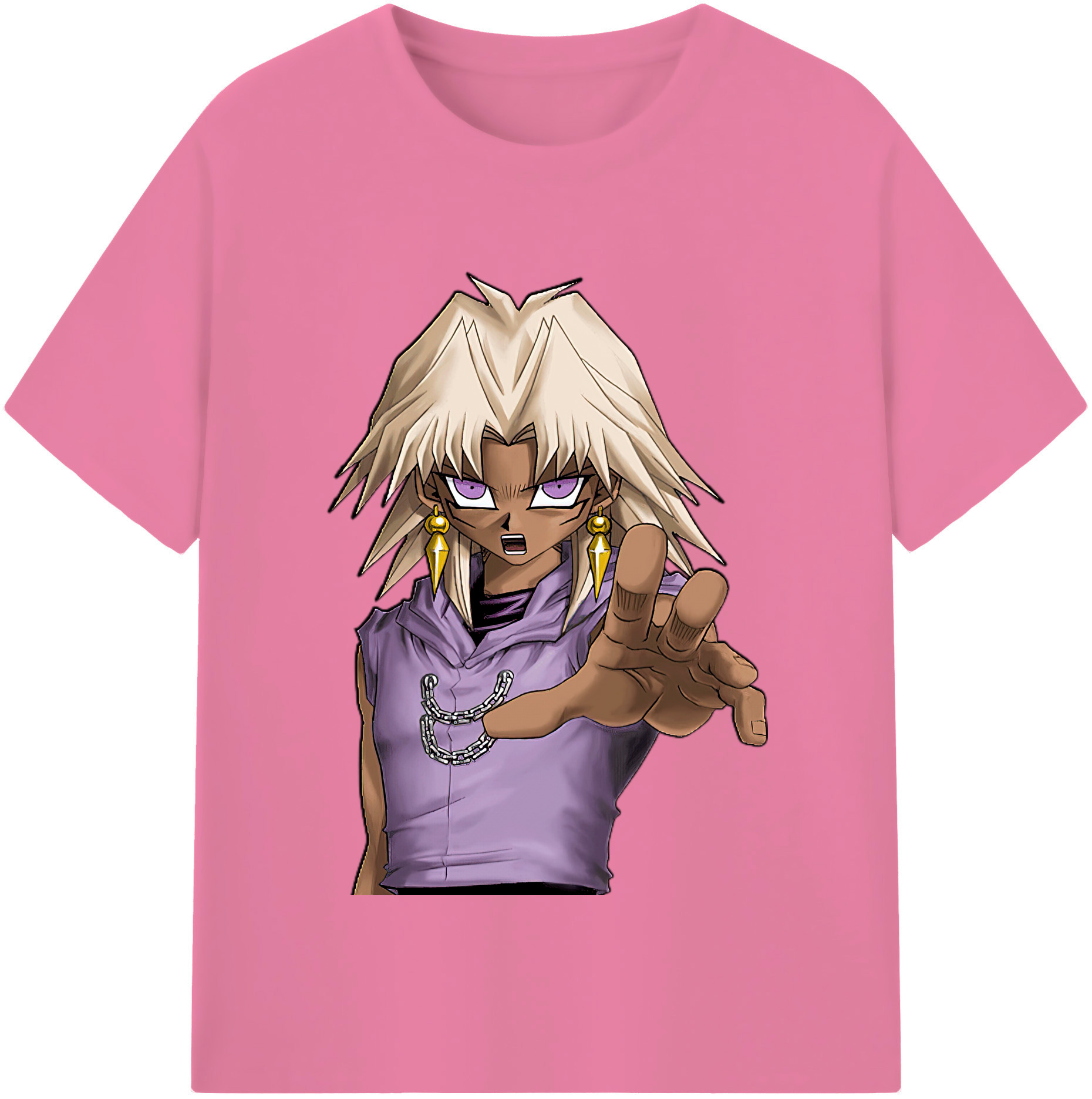 （画像用） 遊☆戯☆王 Yu-Gi-Oh! 綿100％半袖Tシャツ（フロントプリント）